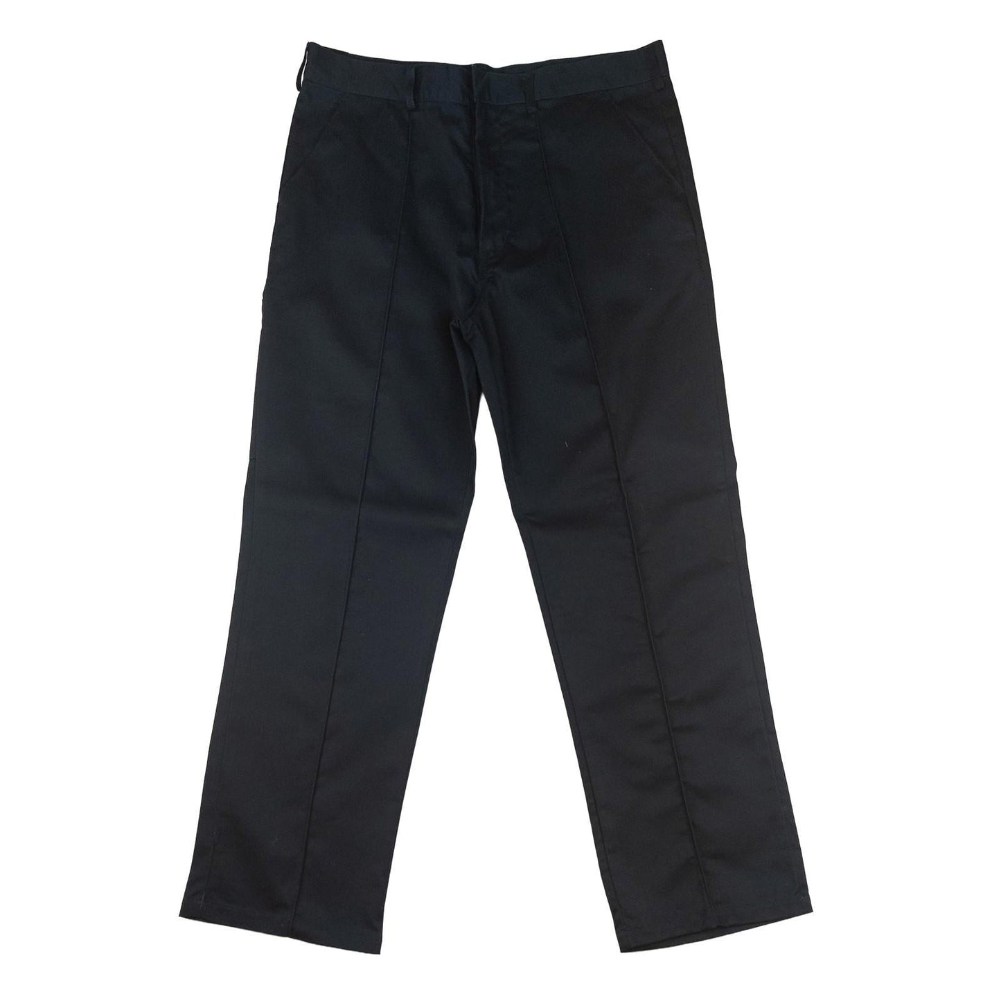 Dickies Redhawk Trousers Navy Blue Size 36R WD864 Work Pants Sewn Crease Smart N by Dickies – | RewearableUK