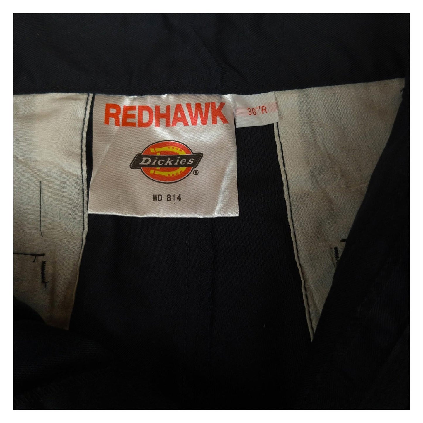 Dickies Dickies Redhawk WD814 Black Work Trousers - W36 L32 workear RewearableUK