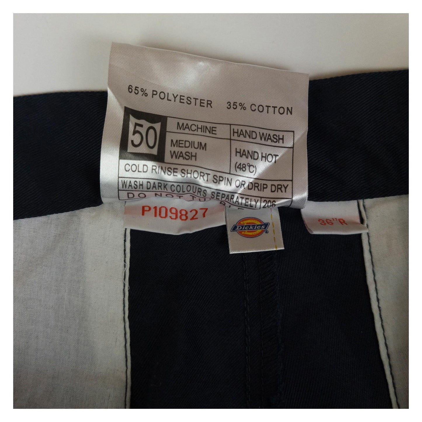 Dickies Dickies Redhawk WD814 Technical Work Trousers Men 36 R – Navy Cargo Pants workear RewearableUK