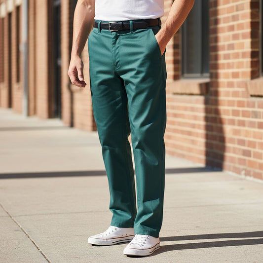 Dickies Redhawk WD864 Work Trousers Dark Green | Men's 46 T by Dickies – workear | RewearableUK