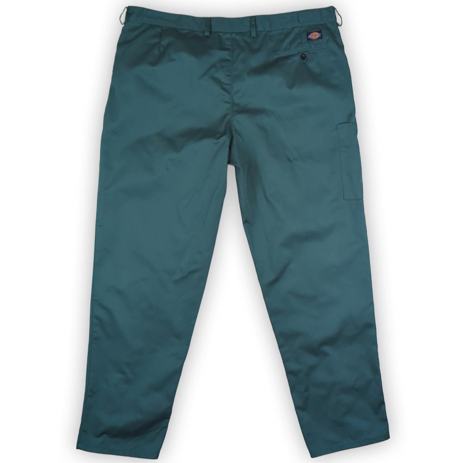 Dickies Dickies Redhawk WD864 Work Trousers Dark Green Mens Size 46 T Utility Pants workear RewearableUK