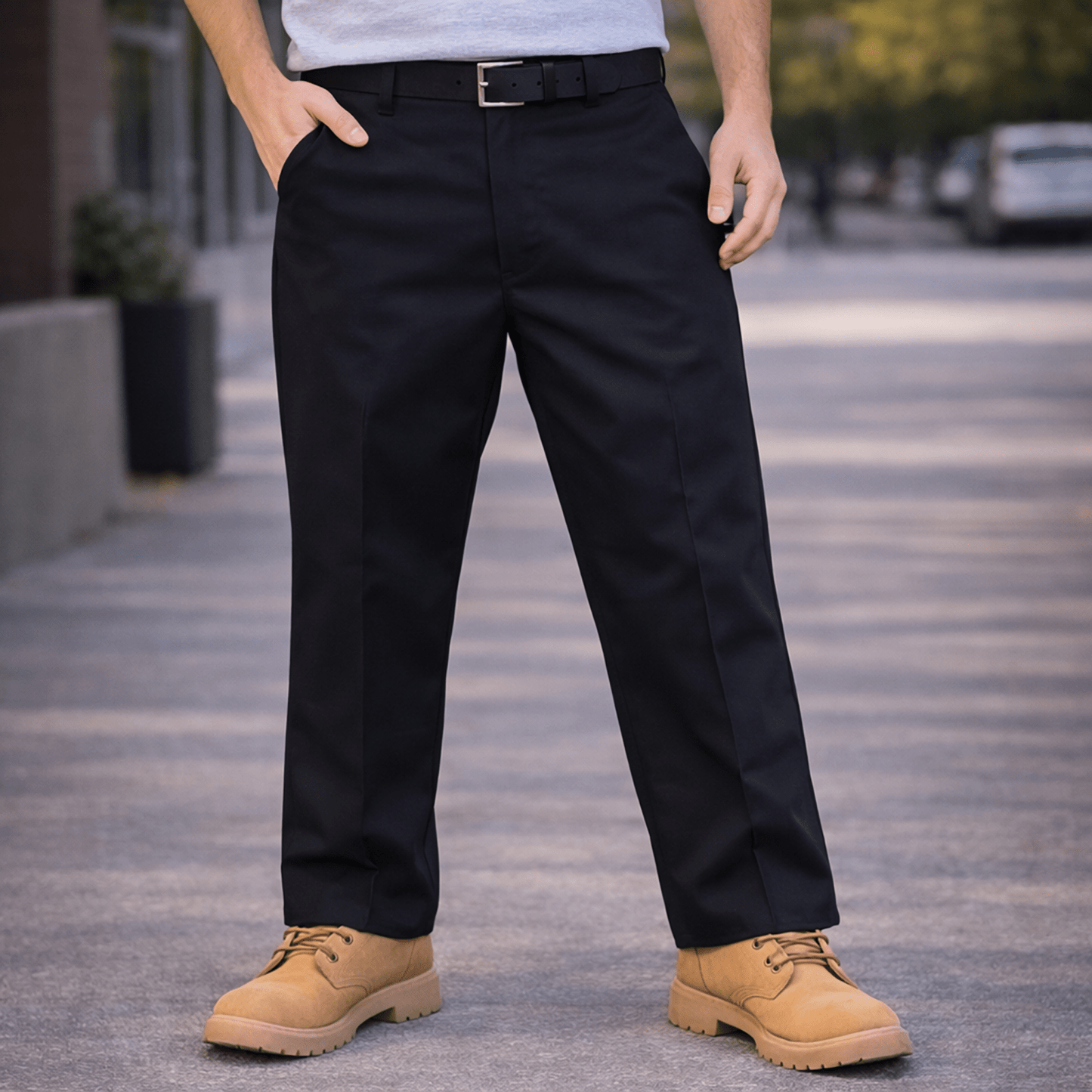Dickies Redhawk WD864 Work Trousers Navy Blue | Men's 34 T NWT by Dickies – workear | RewearableUK