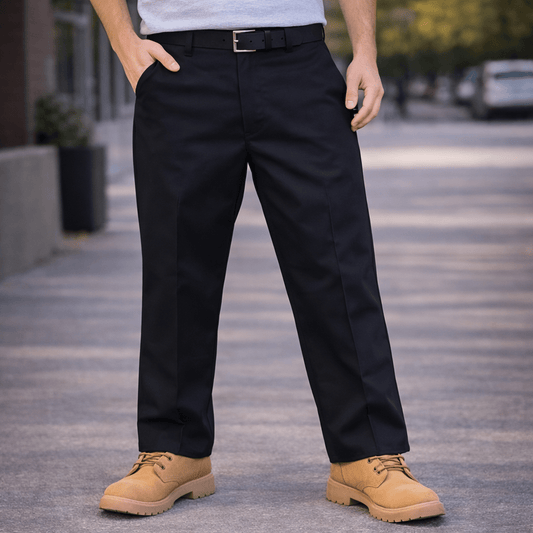 Dickies Redhawk WD864 Work Trousers Navy Blue | Men's 34 T NWT by Dickies – workear | RewearableUK