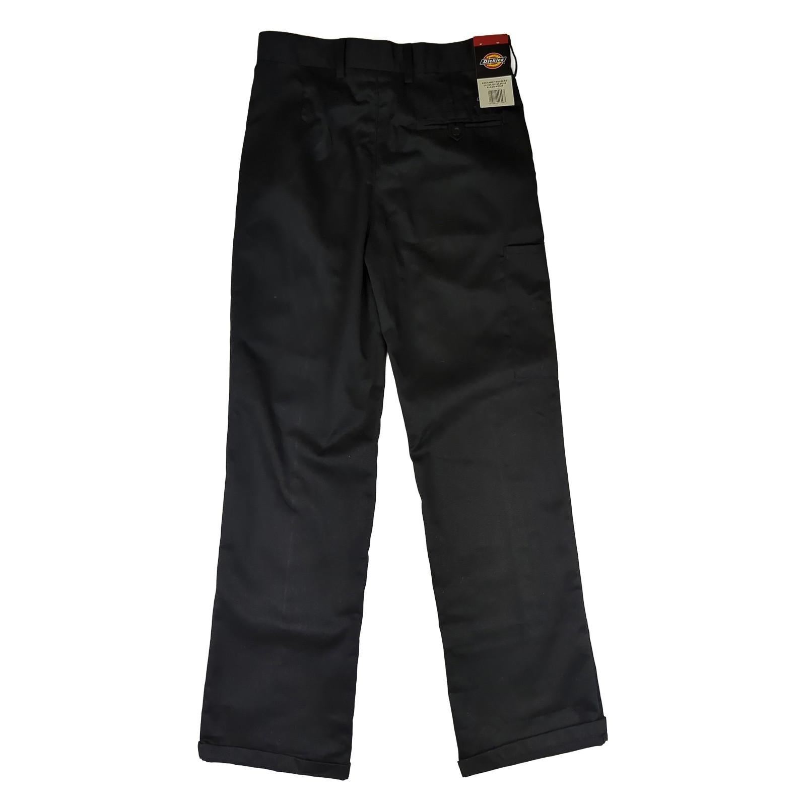 Dickies Dickies Redhawk WD864 Work Trousers Size UK28T Men’s Black Polyester Cotton New workear RewearableUK