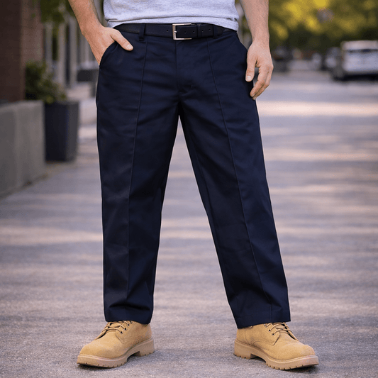 Dickies Redhawk Work Trousers Navy Blue | Men's 30 T (Tall) by Dickies – workear | RewearableUK