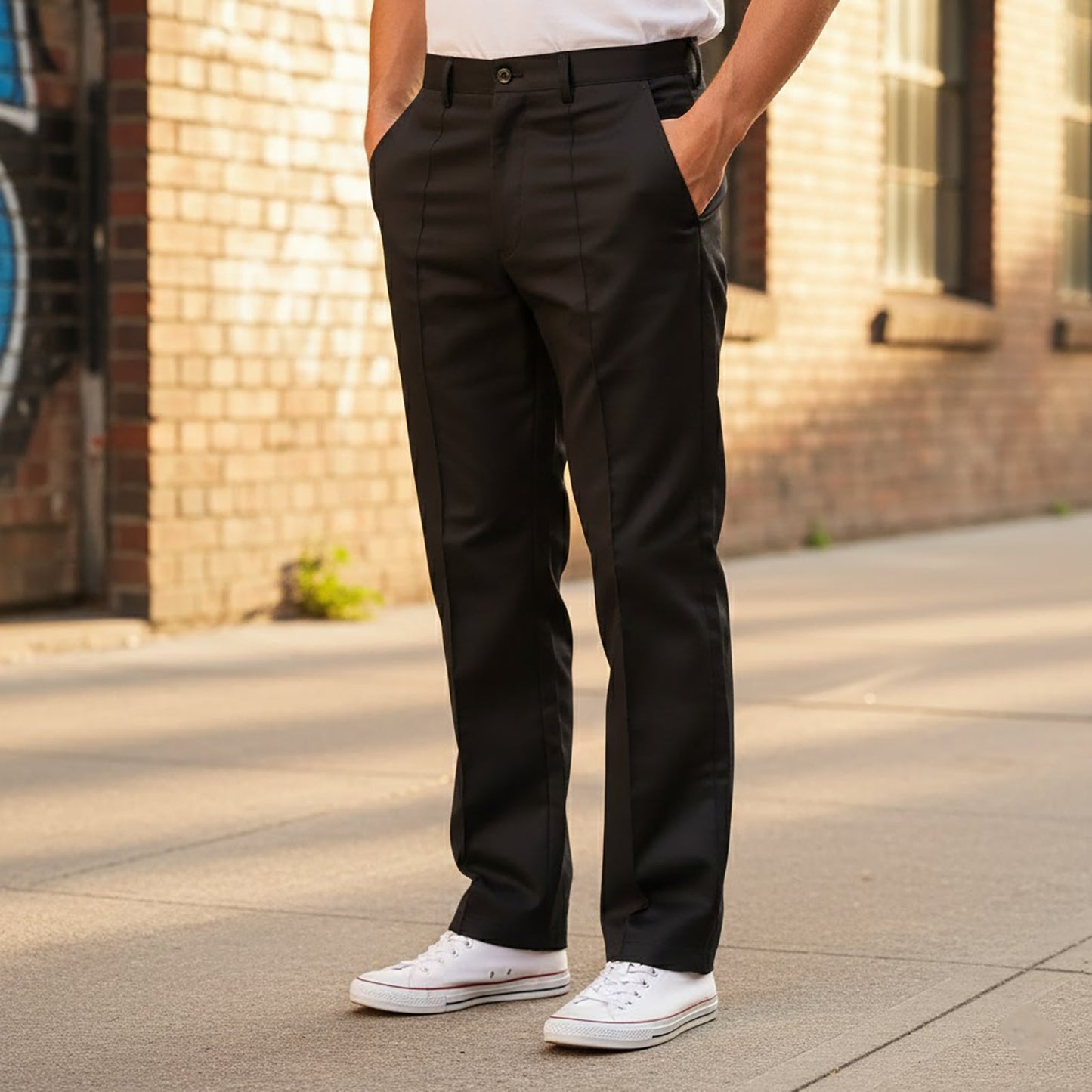 Dickies Redhawk Work Trousers WD864 Navy Blue | Men's 36R (New) v2 by Dickies – WORKWEAR | RewearableUK