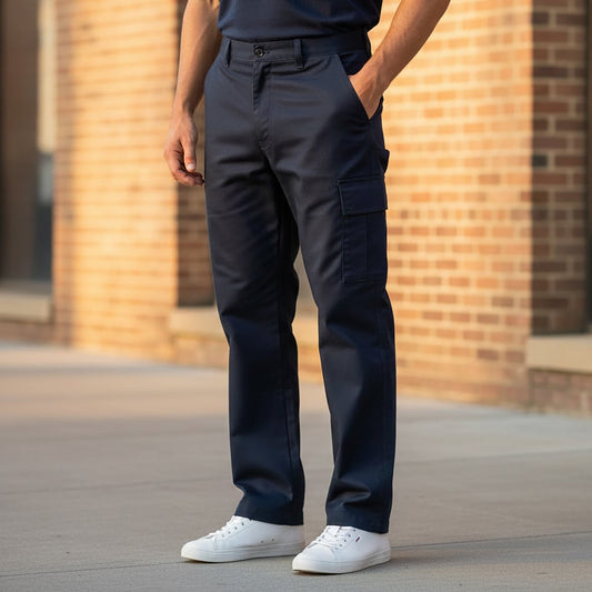 Dickies Redhawk Work Trousers WD864 Navy Blue | Men's 36R (New) by Dickies – WORKWEAR | RewearableUK