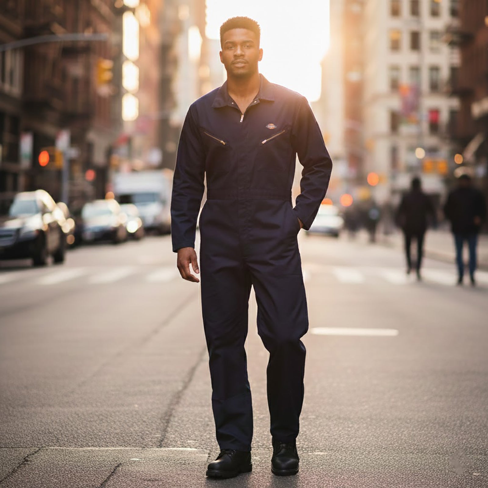 Dickies Redhawk Zip Coverall Boiler Suit Navy | Men's 3XL NWT by Dickies – WORKWEAR | RewearableUK