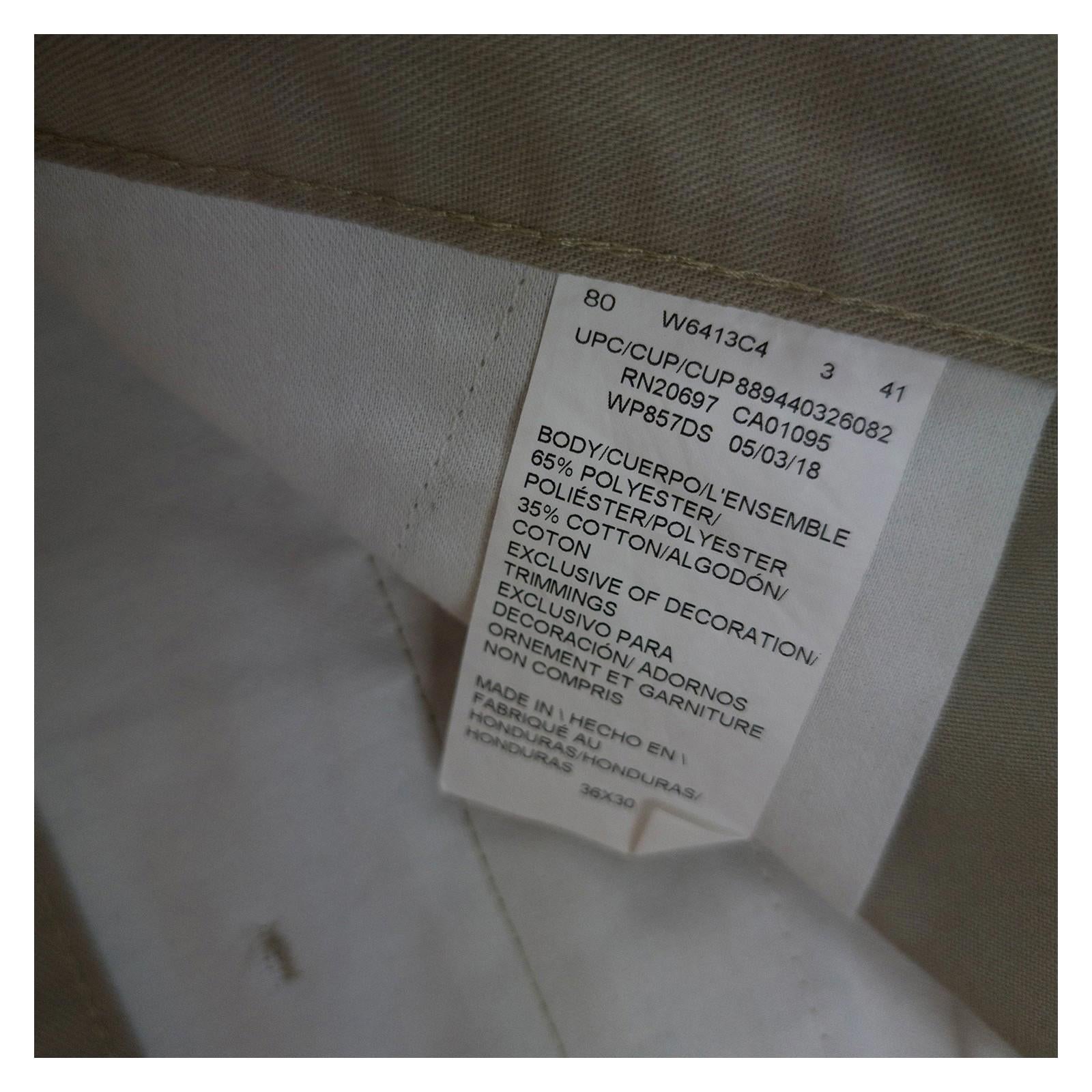 Dickies Dickies Regular Straight Cargo Trousers Beige W36 L30 – Workwear Pants workear RewearableUK