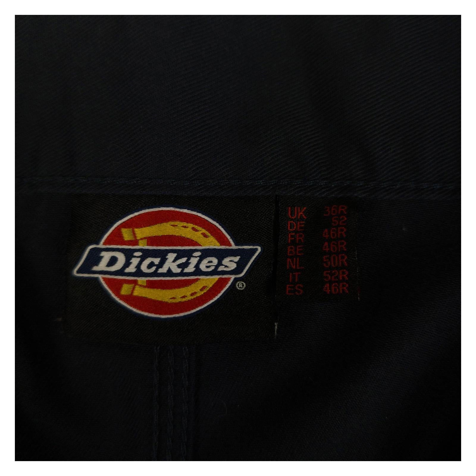 Dickies Dickies Reinforced Knee Cargo Work Trousers Men 36 R – Navy Utility Pants workear RewearableUK
