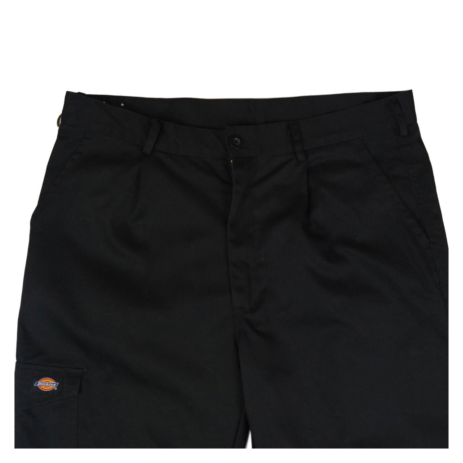 Dickies Dickies Reinforced Knee Cargo Work Trousers Men 38 T – Black Utility Pants workear RewearableUK