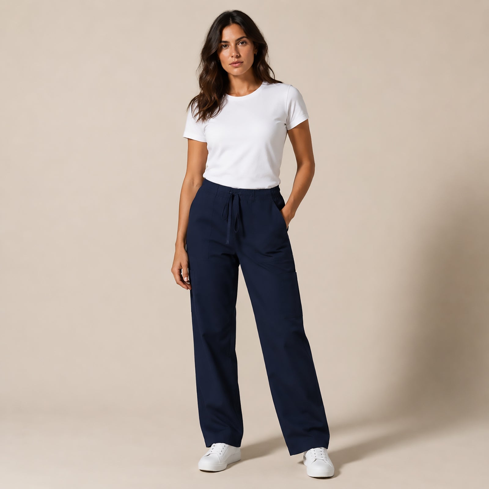 Dickies Scrub Trousers SM Navy Blue Womens Work Pants by Dickies – workear | RewearableUK