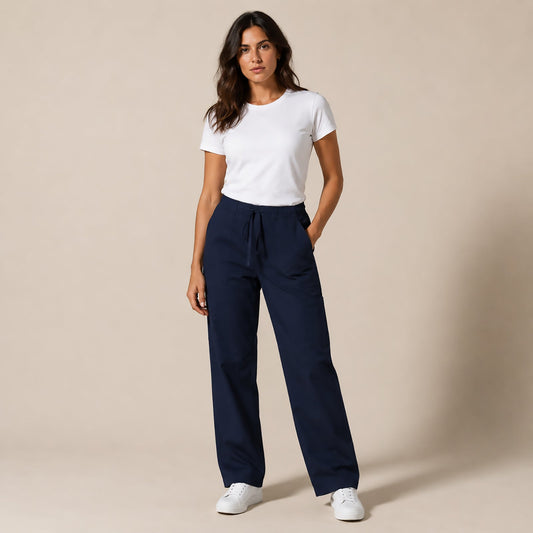 Dickies Scrub Trousers SM Navy Blue Womens Work Pants by Dickies – workear | RewearableUK
