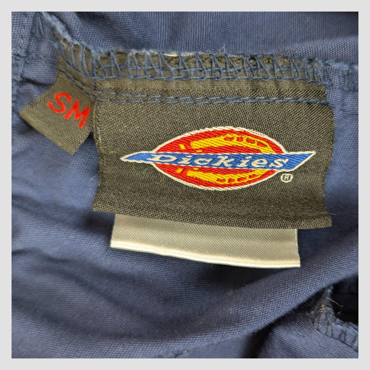 dickies scrub trousers womens navy blue drawstring waist work pants size sm by Dickies – | RewearableUK