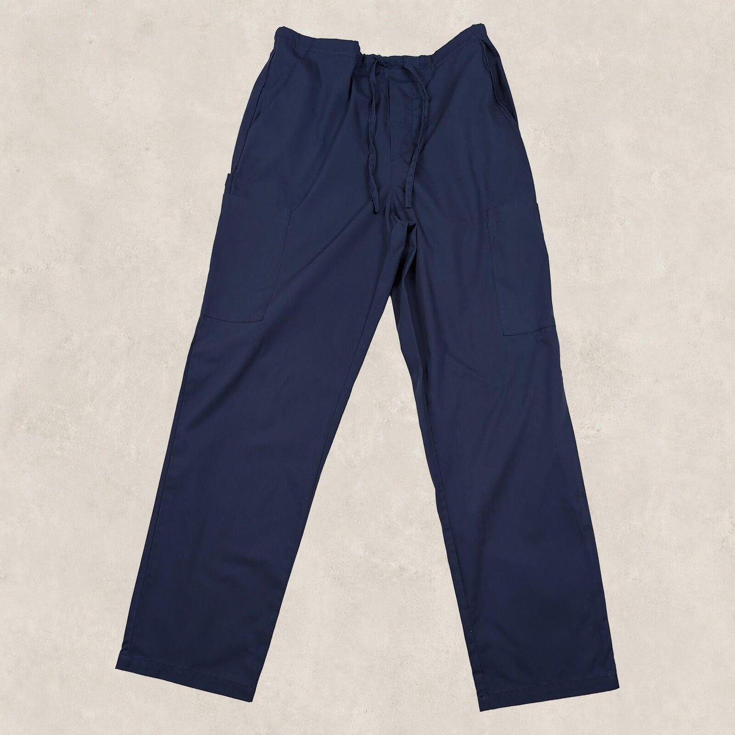 dickies scrub trousers womens navy blue drawstring waist work pants size sm by Dickies – | RewearableUK