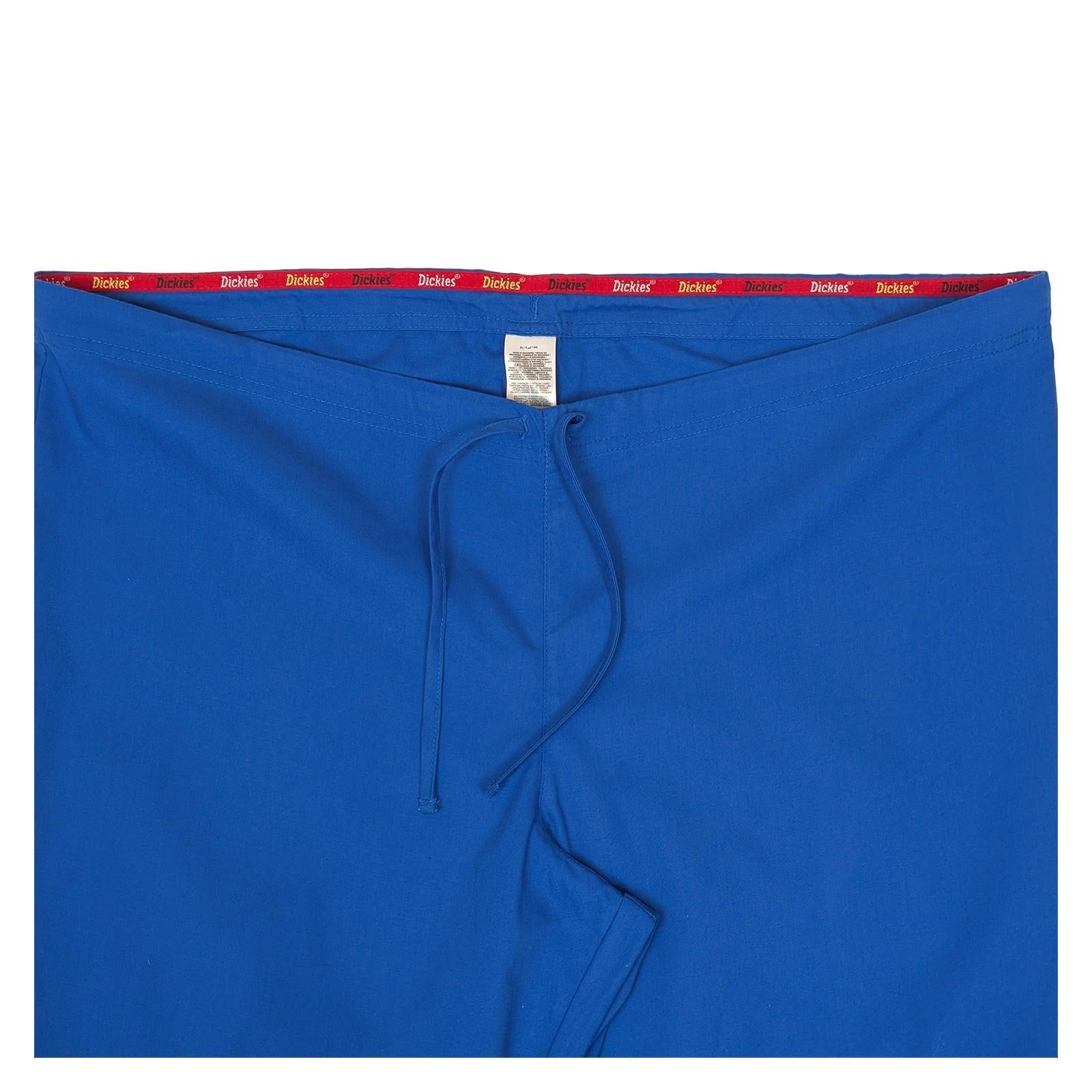 Dickies Scrub Trousers XL Royal Blue Medical Cargo Pants Drawstring Waist Unifor by Dickies – | RewearableUK