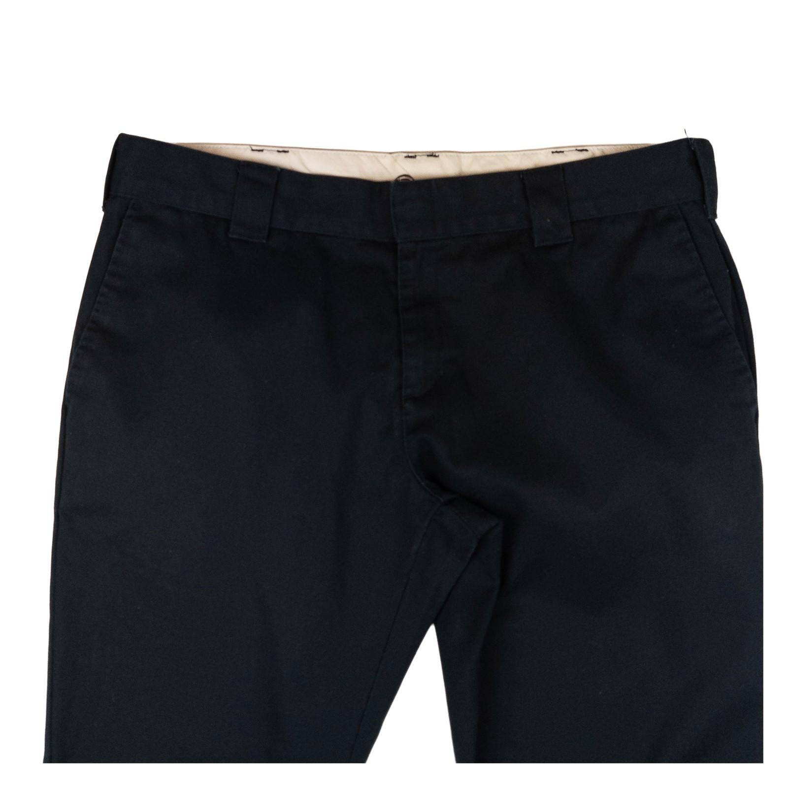 Dickies Slim Fit Trousers W36 L32 Black Workwear Casual Pants by Dickies – | RewearableUK