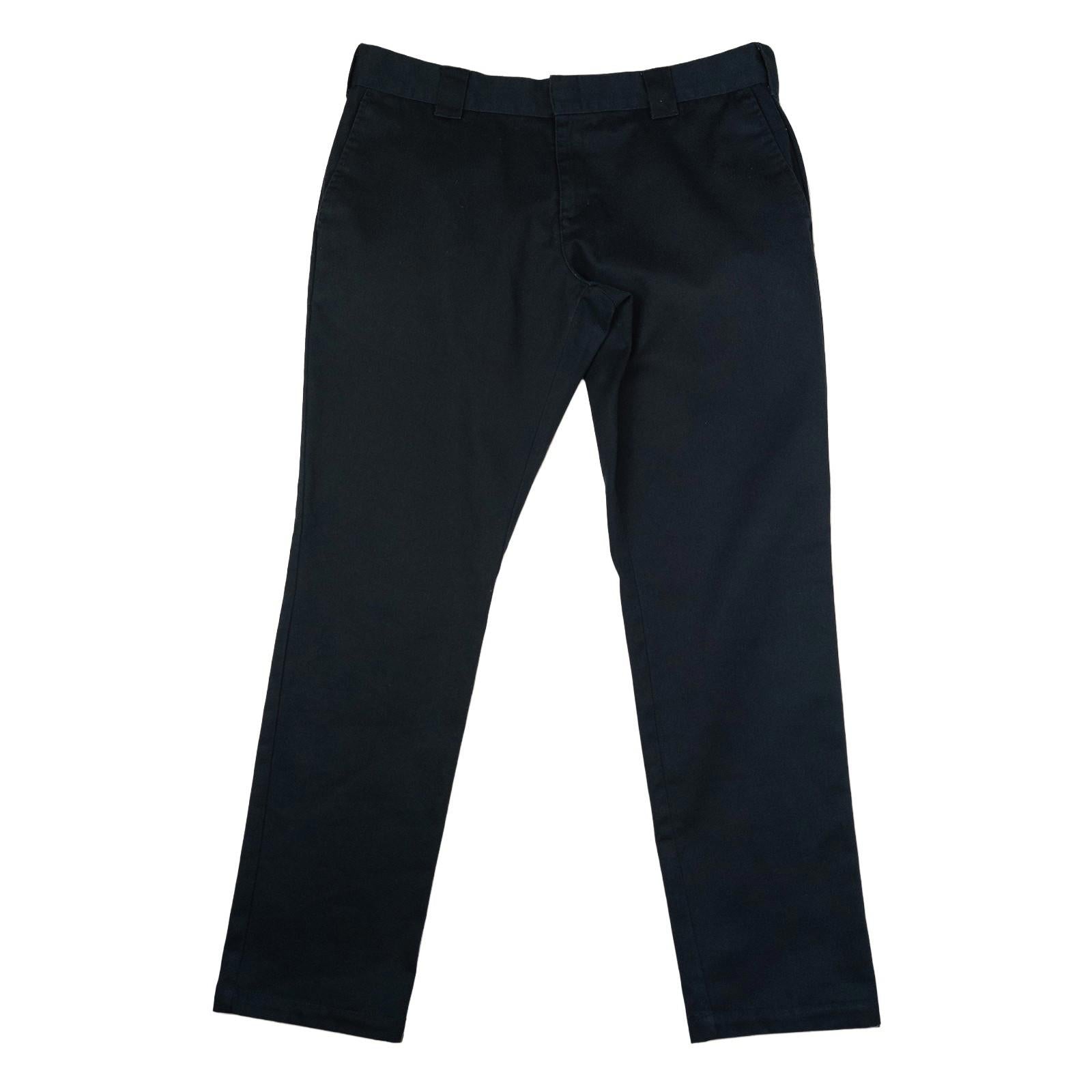 Dickies Slim Fit Trousers W36 L32 Black Workwear Casual Pants by Dickies – | RewearableUK