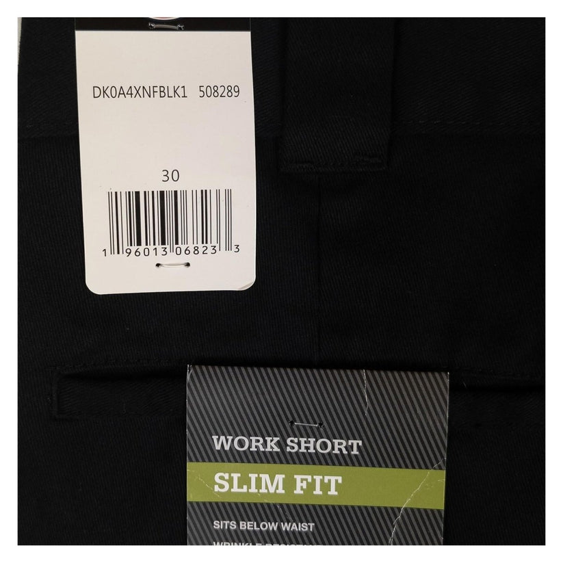 Dickies Slim Fit Work Shorts Men's Size 30 Black Chino NWT by Dickies – | RewearableUK
