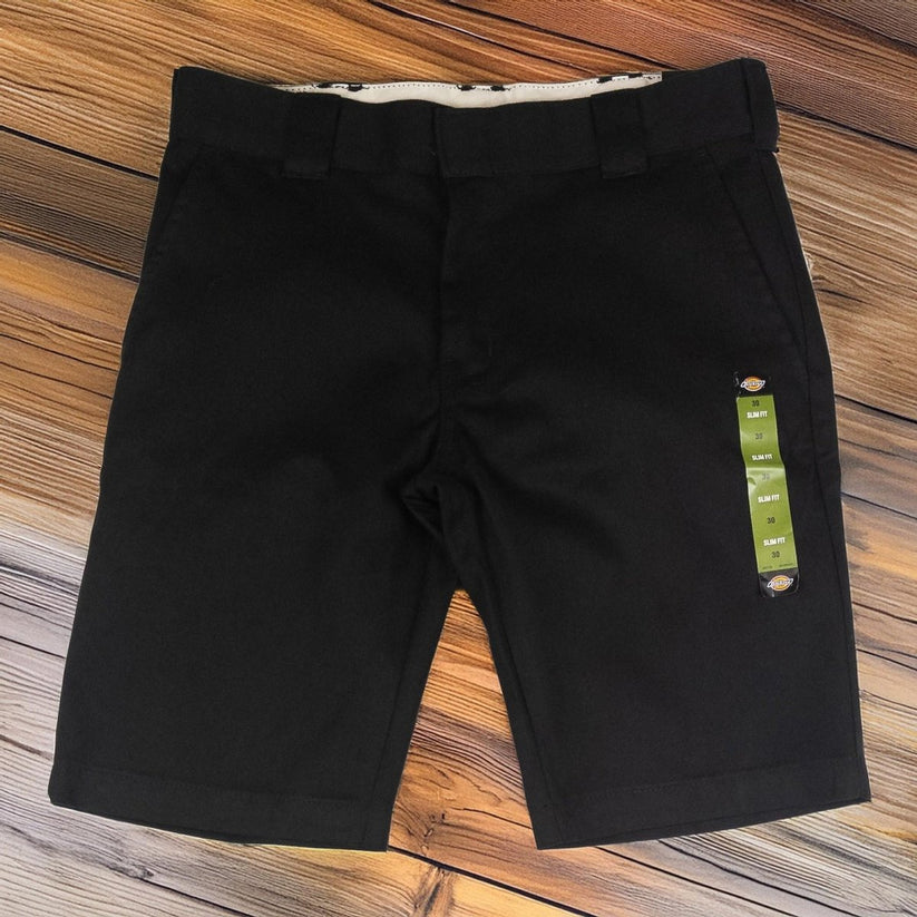 Dickies Slim Fit Work Shorts Men's Size 30 Black Chino NWT by Dickies – | RewearableUK