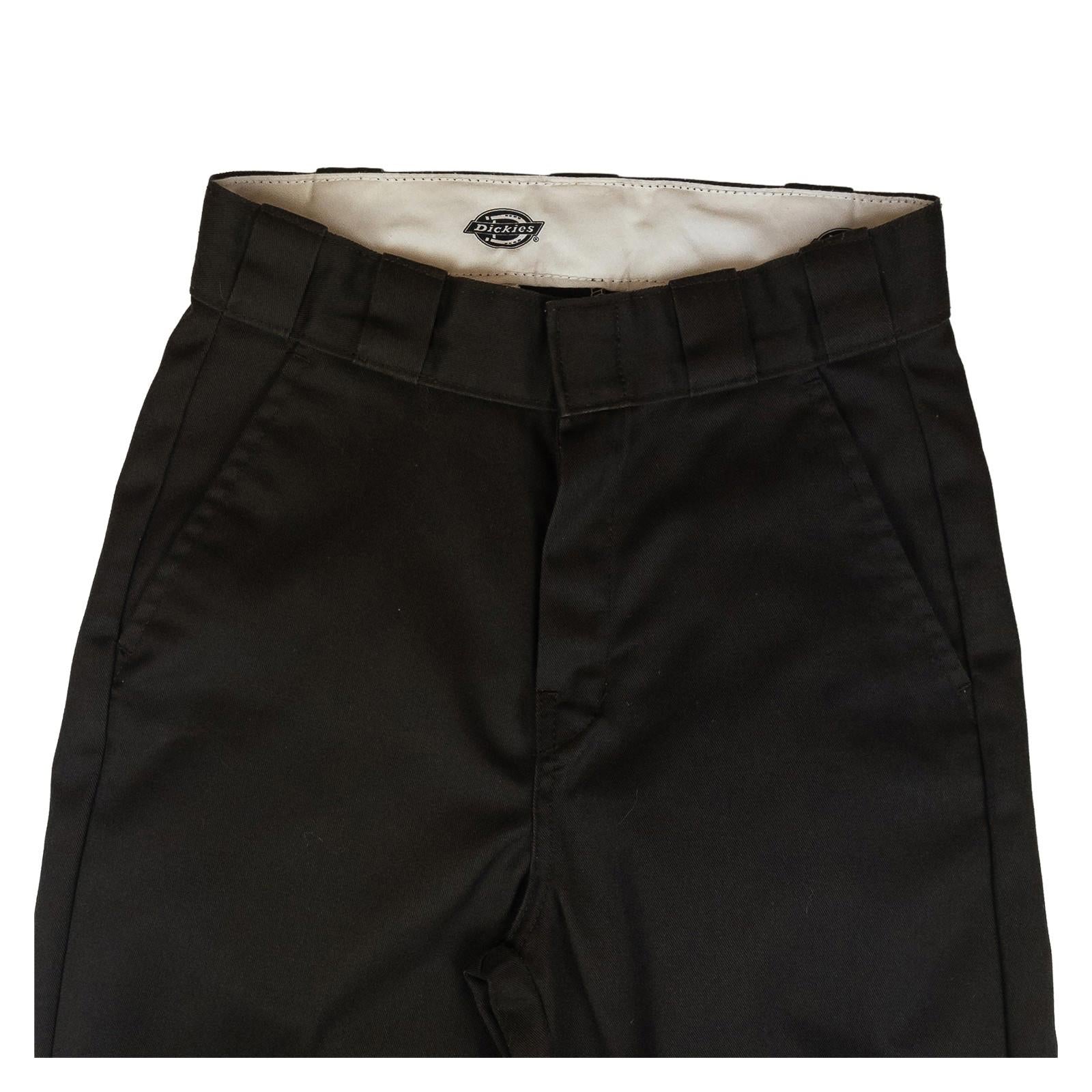 Dickies Slim Fit Work Trousers Dark Brown Size W24 (Youth/XXS) Chinos NWOT by Dickies – | RewearableUK