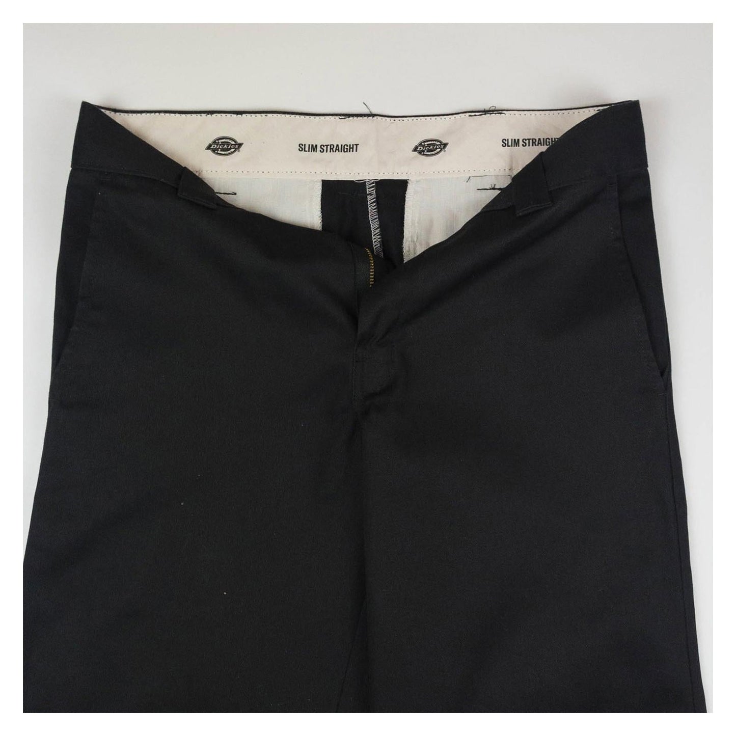 Dickies Dickies Slim Straight Black Work Pants Trousers Men W31 L32 – Durable Chinos workear RewearableUK