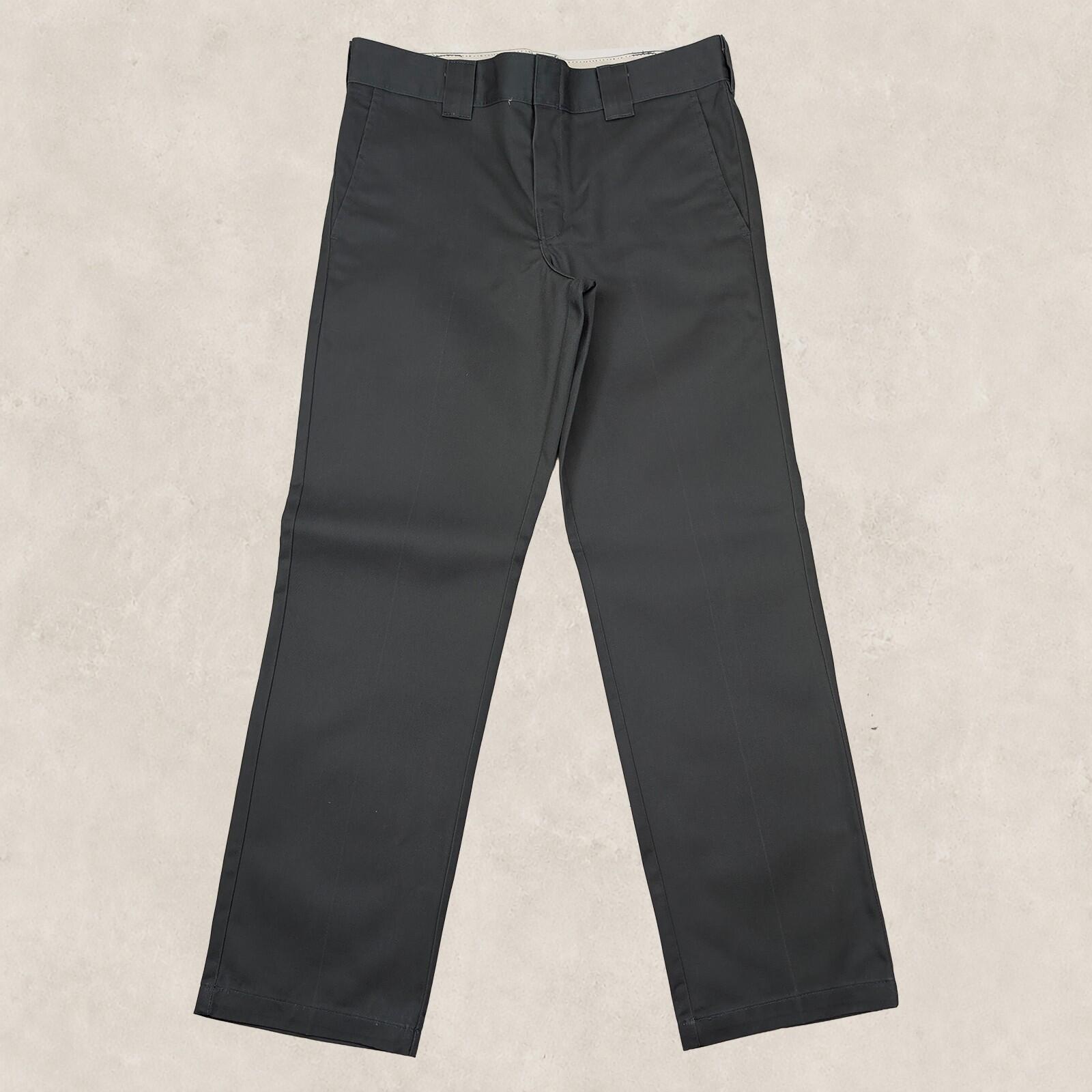dickies slim straight mens work pants trousers black size w 32 l 32 nwot by Dickies – | RewearableUK