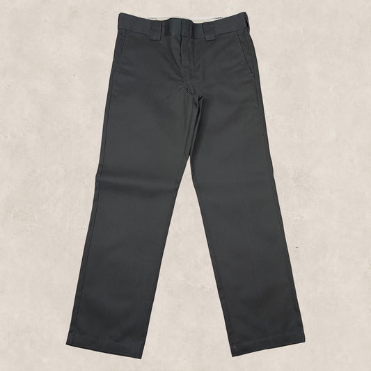 dickies slim straight mens work pants trousers black size w 32 l 32 nwot by Dickies – | RewearableUK