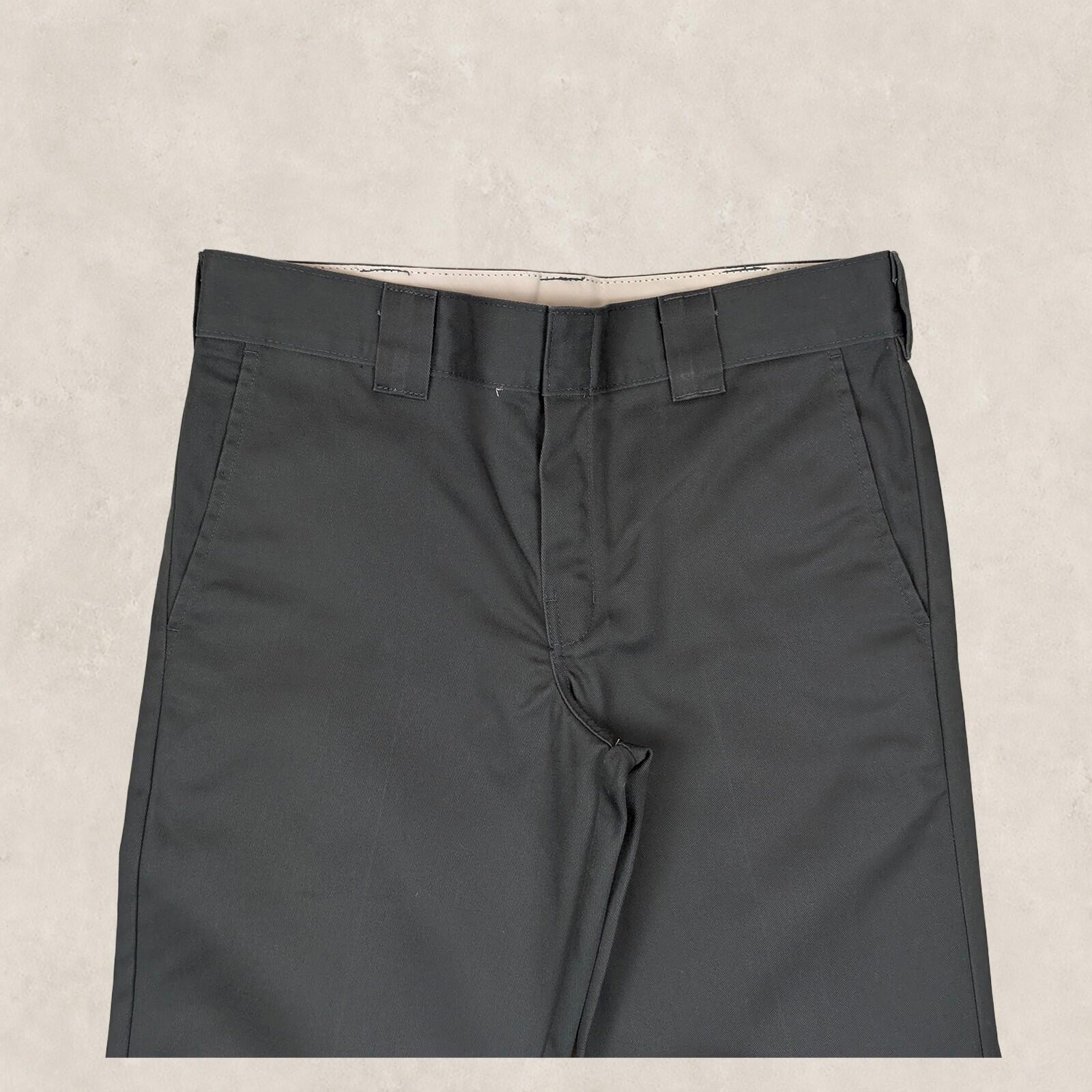 dickies slim straight mens work pants trousers black size w 32 l 32 nwot by Dickies – | RewearableUK