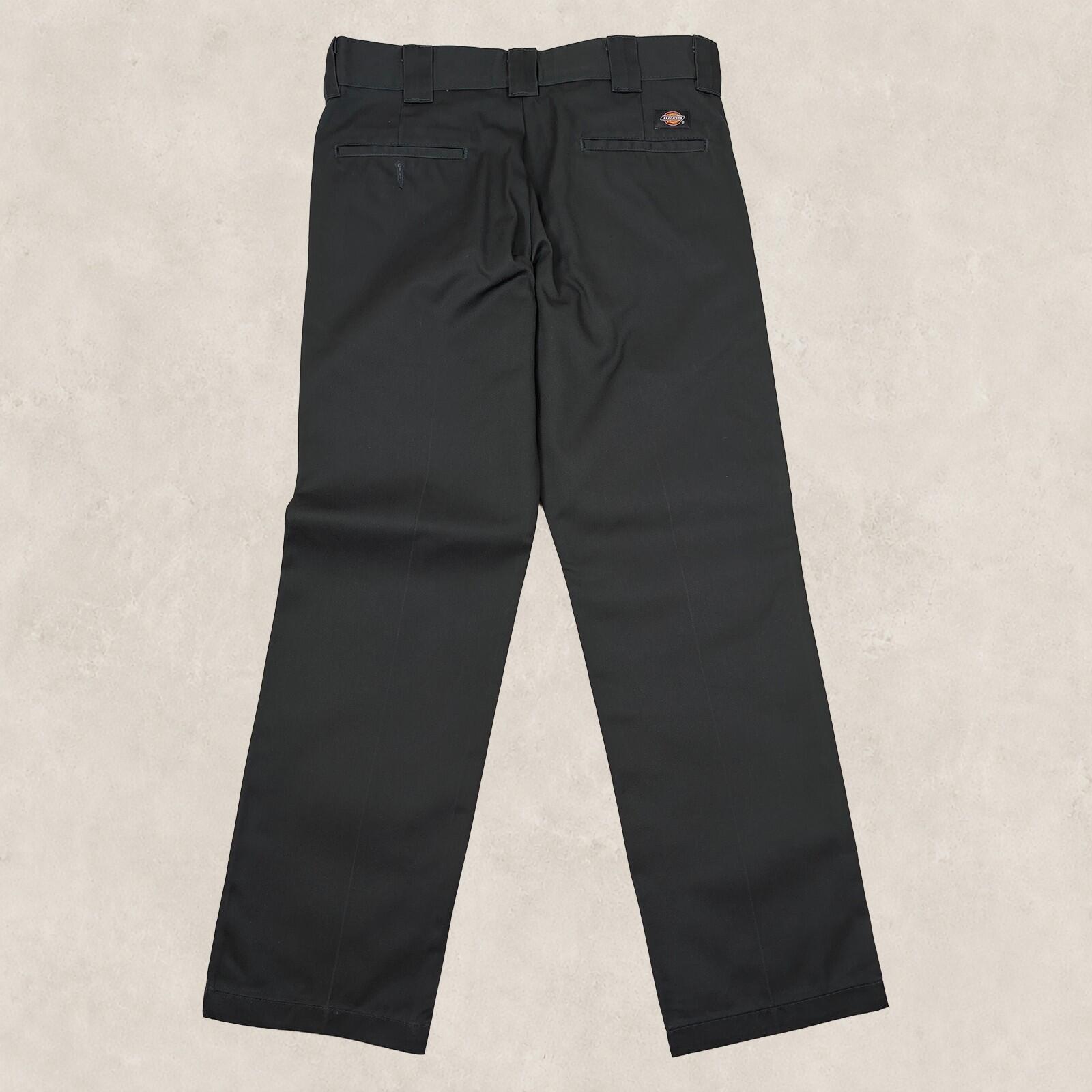 dickies slim straight mens work pants trousers black size w 32 l 32 nwot by Dickies – | RewearableUK