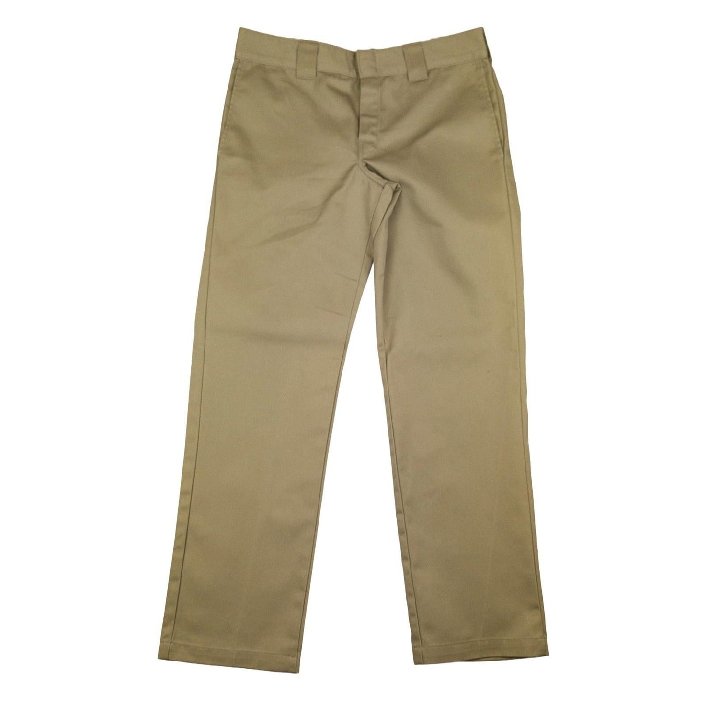 Dickies Dickies Slim Straight Work Trousers Khaki W32 L32 – Cotton Blend workear RewearableUK