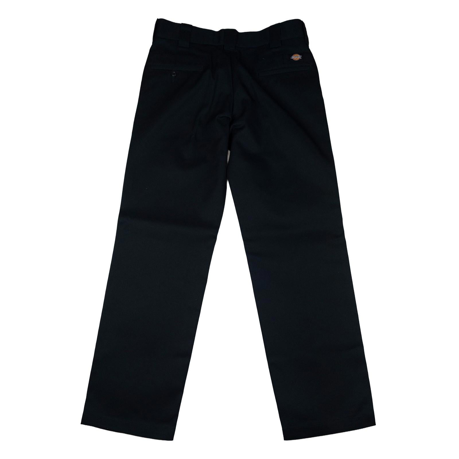Dickies Slim Straight Work Trousers W33 L32 Dark Navy Blue Chino Skater Pants by Dickies – | RewearableUK