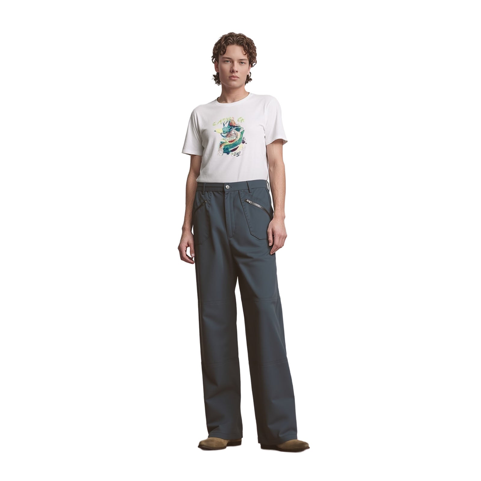 Dickies Dickies Technical Zipped Pocket Work Trousers Men 40 R – Charcoal Cargo Pants workear RewearableUK