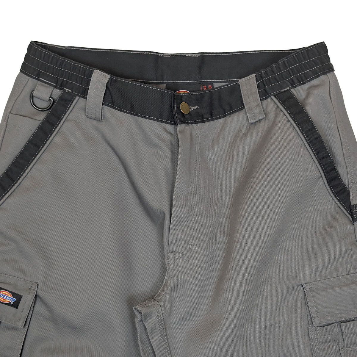 Dickies Two Tone Cargo Work Trousers W36T Grey Black 30in Leg – Workwear product photo 5 | RewearableUK