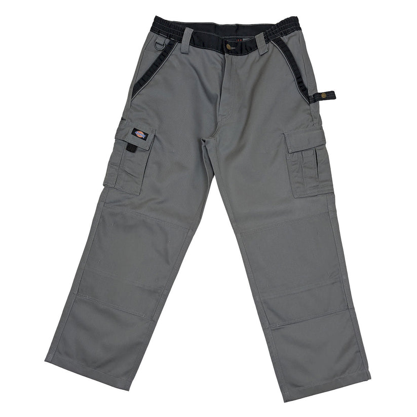 Dickies Two Tone Cargo Work Trousers W36T Grey Black 30in Leg – Workwear product photo 2 | RewearableUK