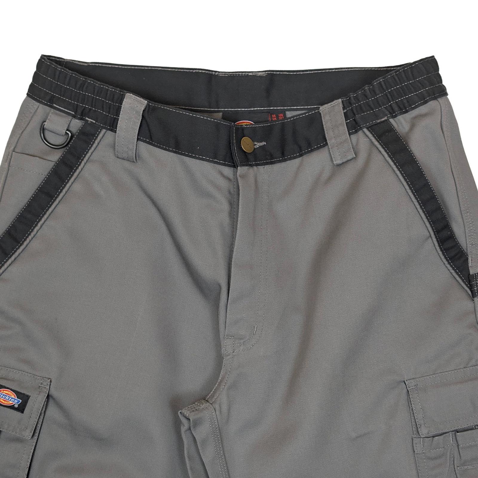Dickies Two Tone Work Trousers W36 Tall Grey Black Knee Pad Cargo Pants Combat by Dickies – | RewearableUK