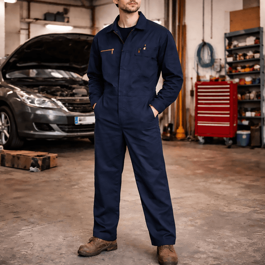 dickies wd4839 mens navy blue boiler suit coverall workwear size 44 r bnwt by Dickies – WORKWEAR | RewearableUK