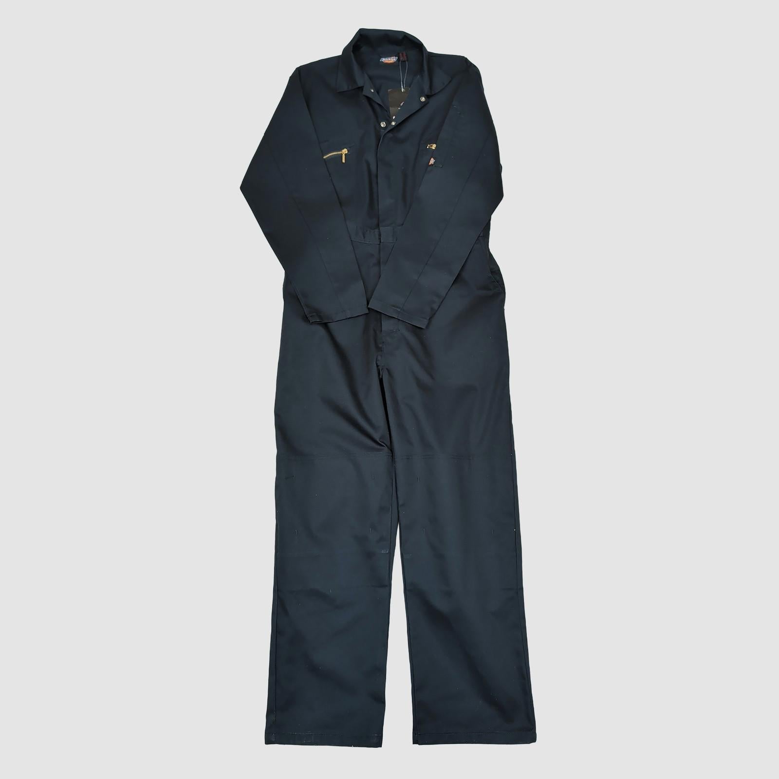 Dickies WD4839 Navy Blue Mens Coverall Boiler Suit Workwear Size 44 R BNWT by Dickies – | RewearableUK