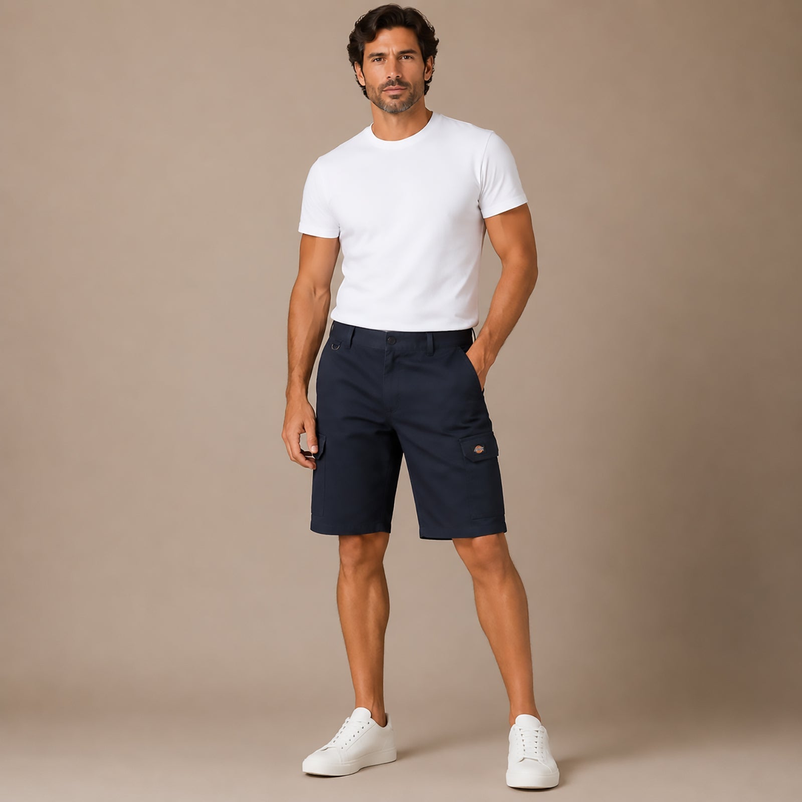 Dickies WD834 Redhawk Cargo Shorts UK 40 Navy Blue Mens by Dickies – WORKWEAR | RewearableUK