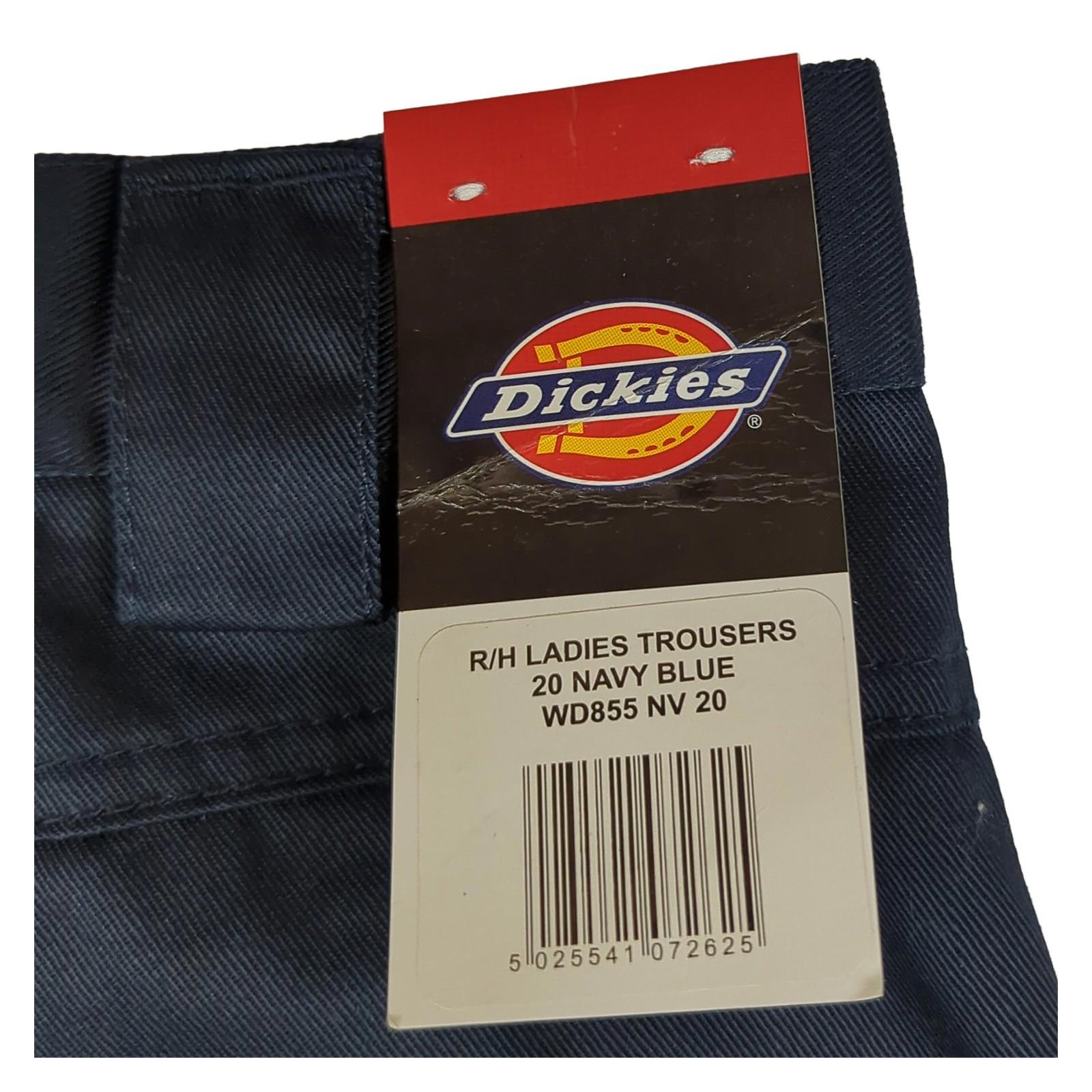 Dickies WD855 Redhawk Ladies Work Trousers Navy Blue Women's Size UK 20 NWT by Dickies – | RewearableUK