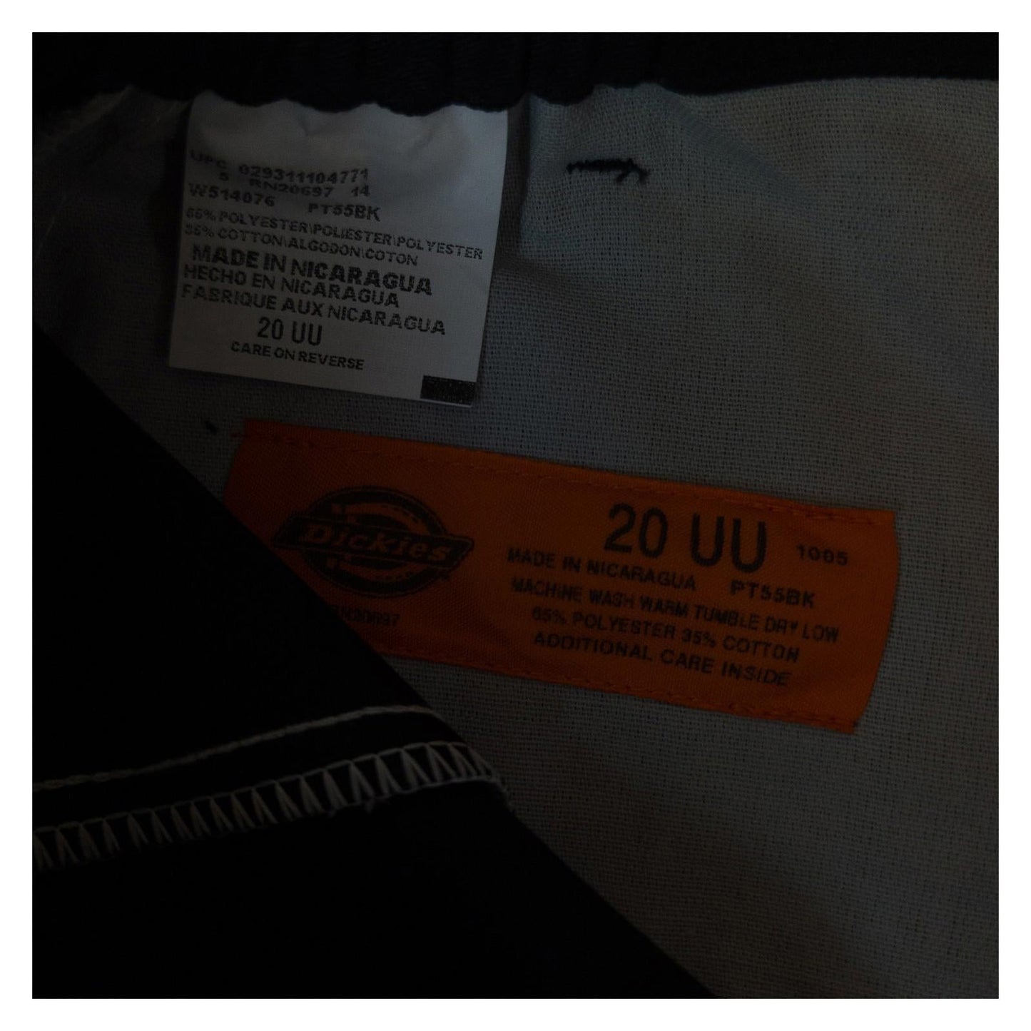 Dickies Women’s Elastic Waist Work Trousers Black UK 22 24 – New with Tags by Dickies – workear | RewearableUK