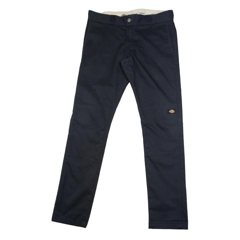 Dickies Womens Skinny Straight Trousers 32x32 Navy Blue WP811 Work Pants by Dickies – | RewearableUK