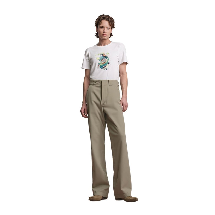 Dickies Dickies Work Trousers Beige W28 Men’s Regular Straight Cotton Blend workear RewearableUK