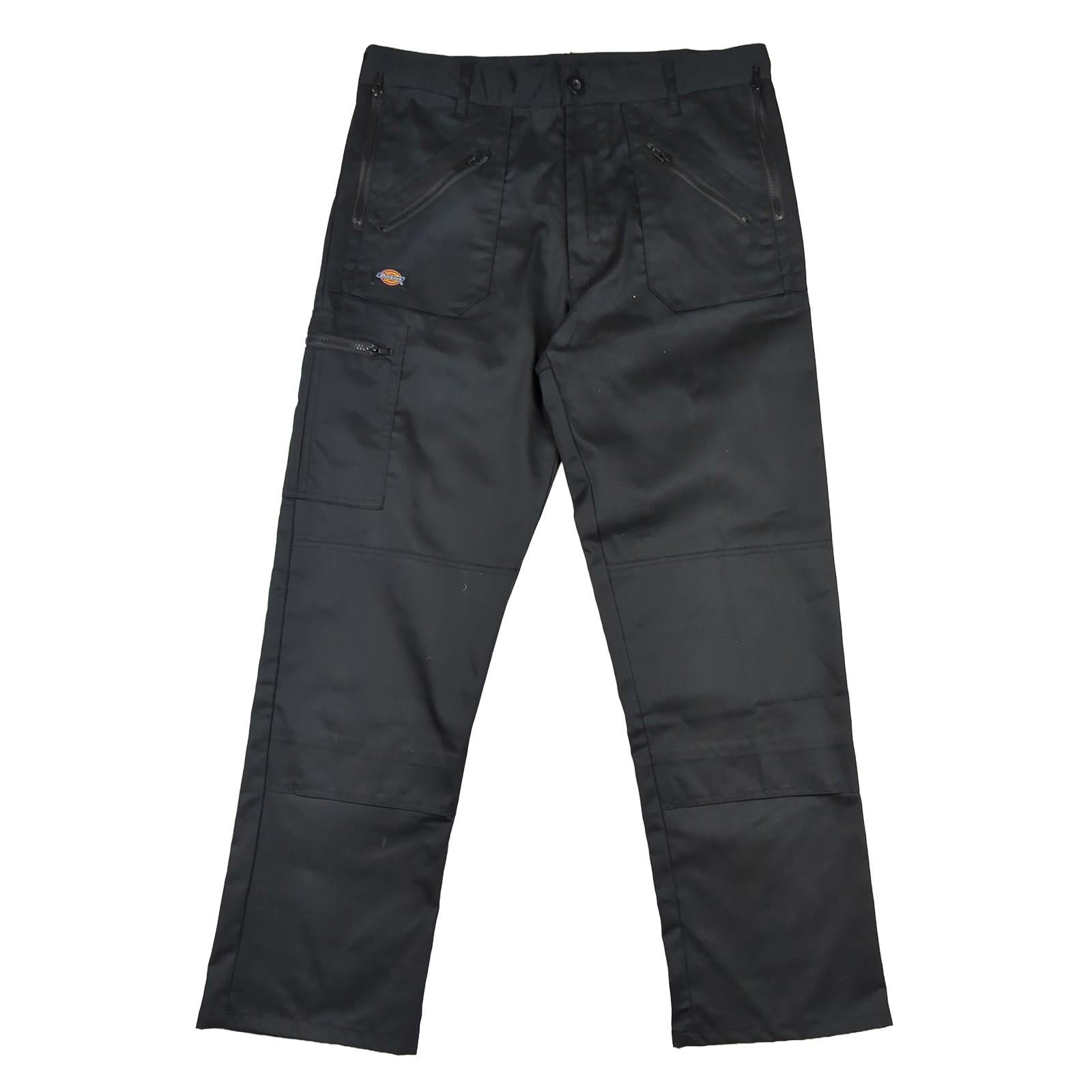 Dickies Dickies Work Trousers Black Size 34R UK FR 44R DE 50R IT 48 NWT workear RewearableUK