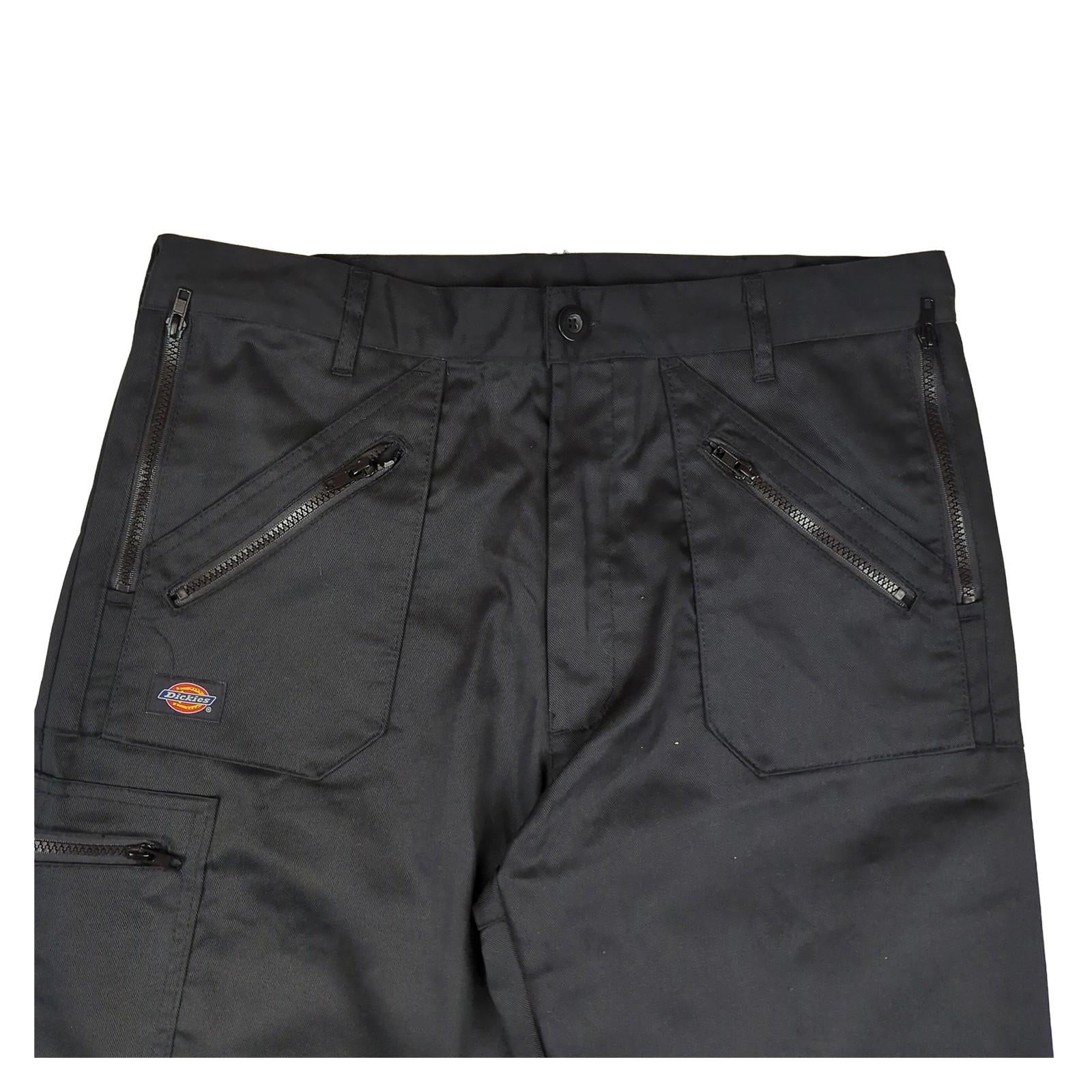 Dickies Dickies Work Trousers Black Size 34R UK FR 44R DE 50R IT 48 NWT workear RewearableUK