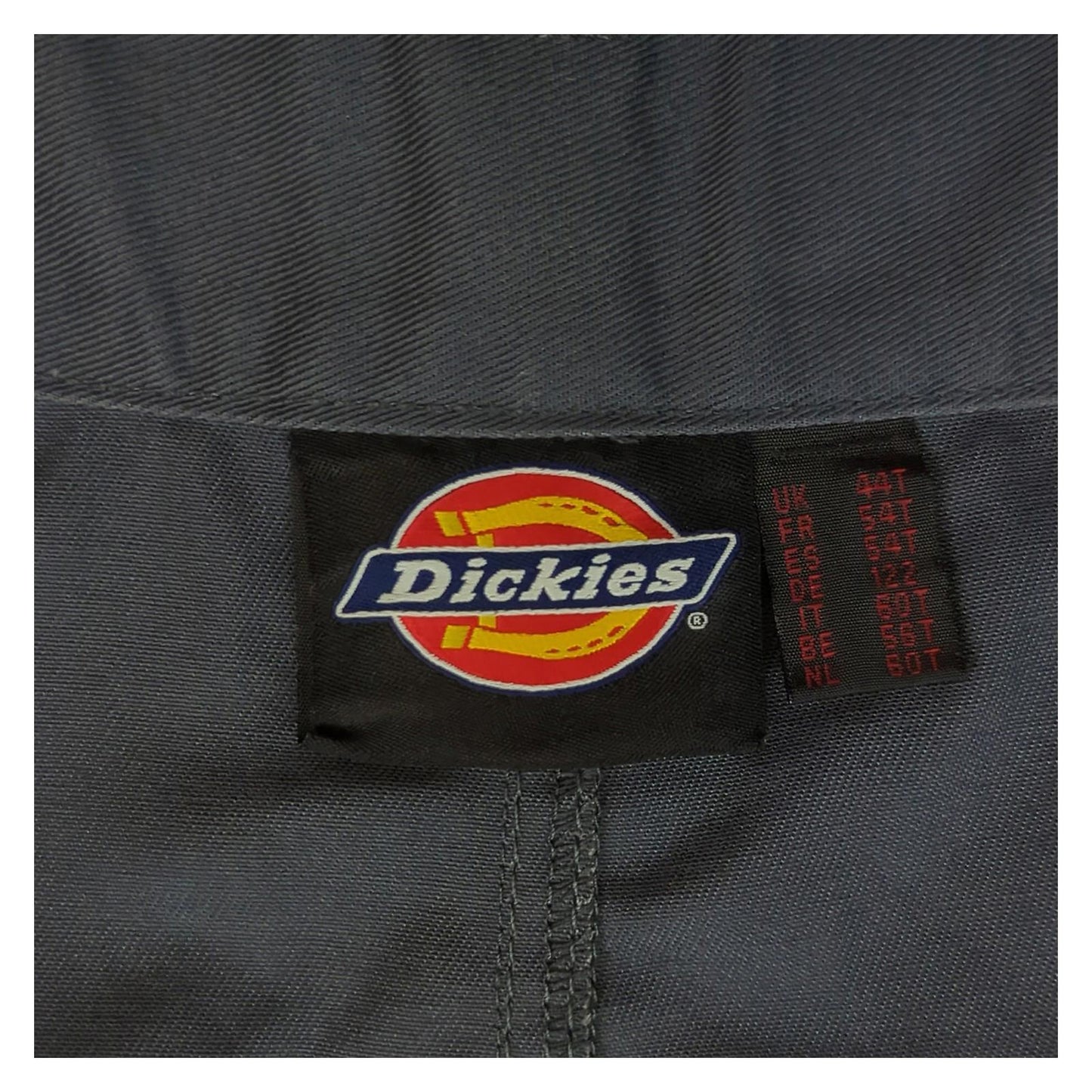 Dickies Dickies Work Trousers Grey Black Reinforced Pockets Mens W44 L32 workear RewearableUK