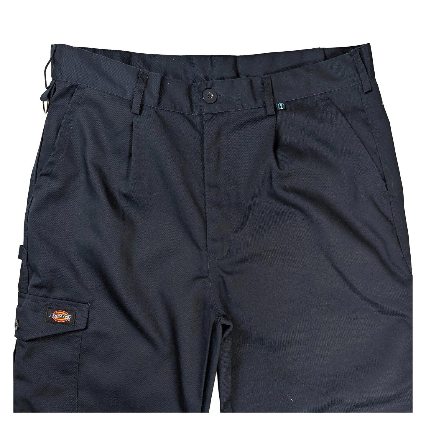 Dickies Work Trousers Men's Size W36 R Navy Blue Cargo Knee Pad Pockets Heavy Du by Dickies – | RewearableUK