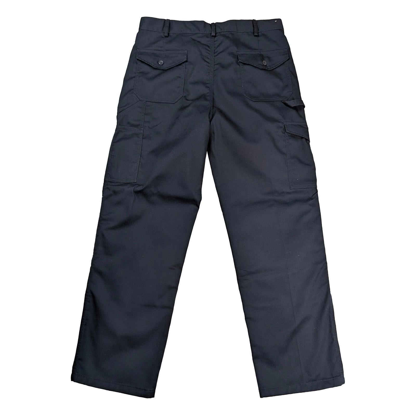 Dickies Work Trousers Men's Size W36 R Navy Blue Cargo Knee Pad Pockets Heavy Du by Dickies – | RewearableUK