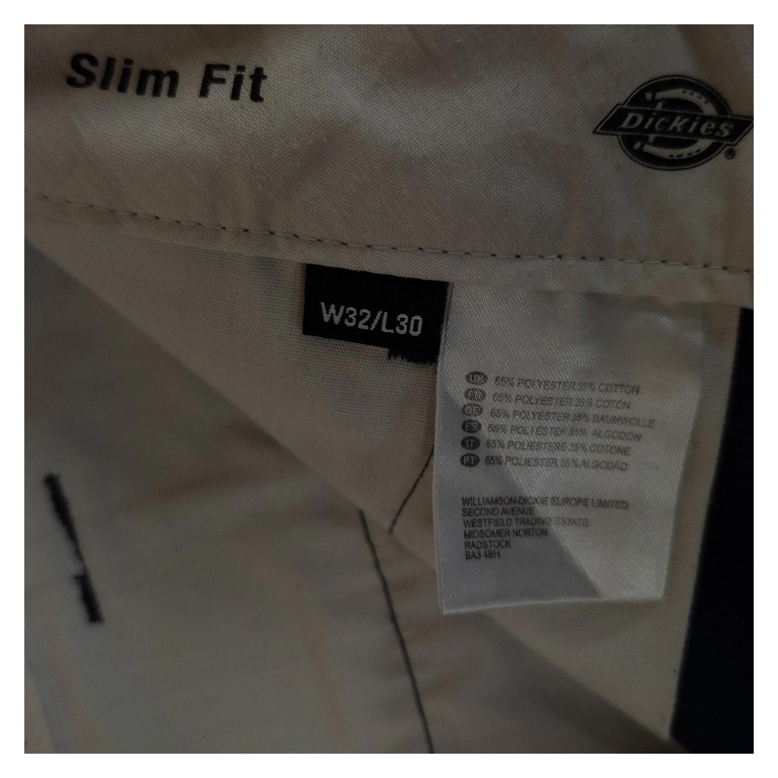 Dickies Work Trousers W38 L32 Dark Navy Blue Cargo Knee Pad Pockets Heavy Duty by Dickies – | RewearableUK