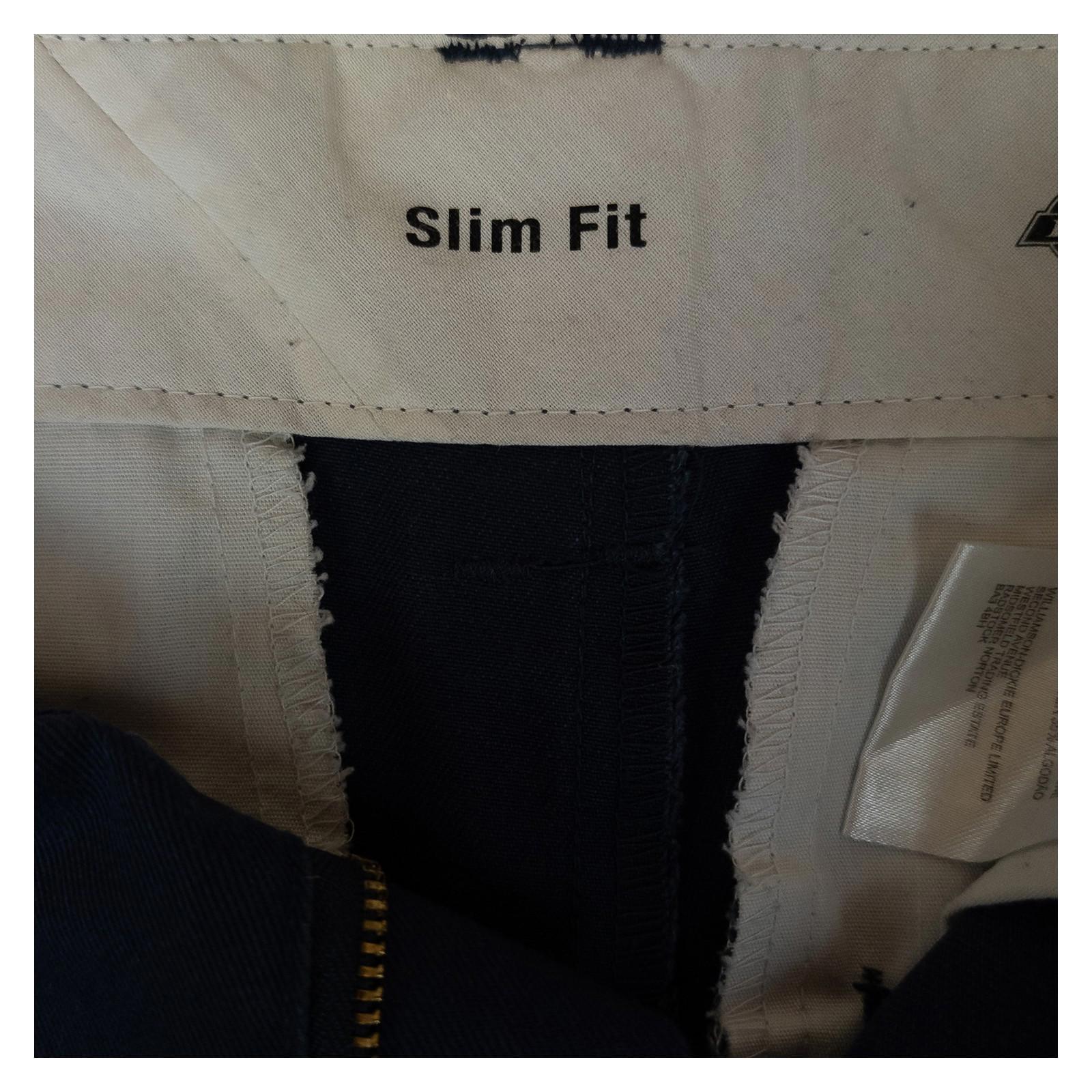 Dickies Work Trousers W38 L32 Dark Navy Blue Cargo Knee Pad Pockets Heavy Duty by Dickies – | RewearableUK